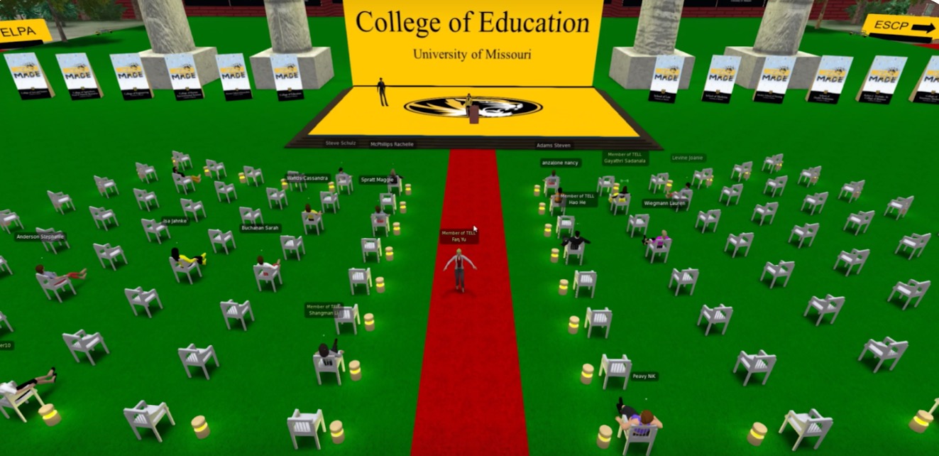 Virtual Reality Graduation Celebration amidst the Pandemic